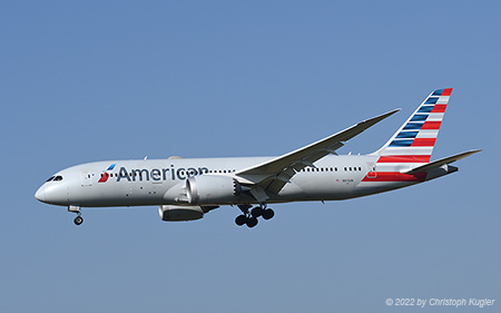 Boeing 787-8 | N813AN | American Airlines | Z&UUML;RICH (LSZH/ZRH) 25.07.2022