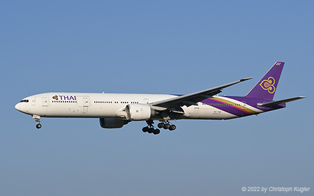 Boeing 777-3D7ER | HS-TKK | Thai Airways International | Z&UUML;RICH (LSZH/ZRH) 25.07.2022