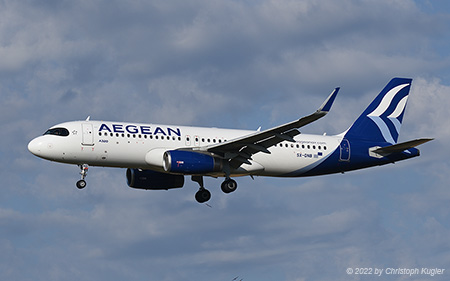 Airbus A320-232 | SX-DNB | Aegean Airlines | Z&UUML;RICH (LSZH/ZRH) 01.08.2022