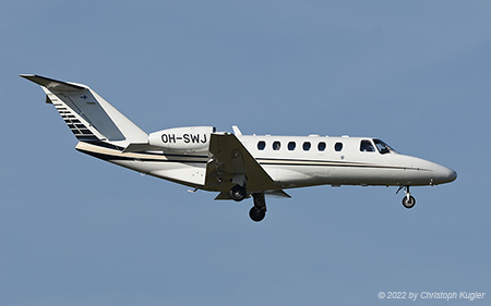 Cessna 525A CitationJet CJ2+ | OH-SWJ | untitled (Smartwings) | Z&UUML;RICH (LSZH/ZRH) 02.08.2022
