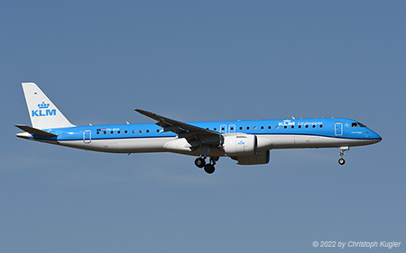 Embraer ERJ-195-E2 | PH-NXK | KLM Cityhopper | Z&UUML;RICH (LSZH/ZRH) 08.08.2022