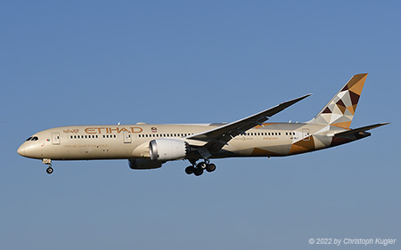 Boeing 787-9 | A6-BLY | Etihad Airways | Z&UUML;RICH (LSZH/ZRH) 11.08.2022