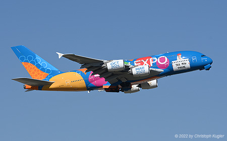Airbus A380-861 | A6-EES | Emirates Airline | Z&UUML;RICH (LSZH/ZRH) 12.08.2022