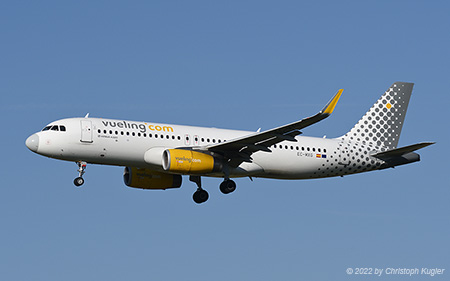 Airbus A320-232 | EC-MXG | Vueling Airlines | Z&UUML;RICH (LSZH/ZRH) 22.08.2022