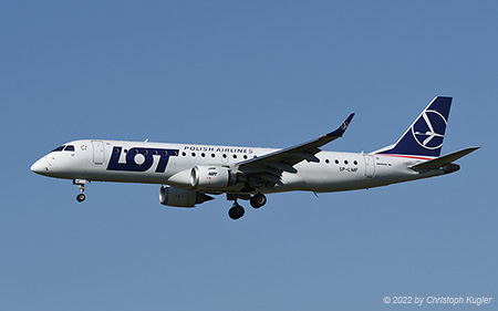 Embraer ERJ-190AR | SP-LMF | LOT Polish Airlines | Z&UUML;RICH (LSZH/ZRH) 22.08.2022
