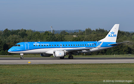Embraer ERJ-190STD | PH-EXV | KLM Cityhopper | Z&UUML;RICH (LSZH/ZRH) 29.08.2022
