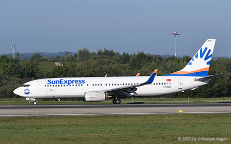 Boeing 737-82R | TC-SPH | SunExpress | Z&UUML;RICH (LSZH/ZRH) 29.08.2022