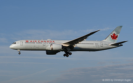 Boeing 787-9 | C-FPQB | Air Canada | Z&UUML;RICH (LSZH/ZRH) 07.09.2022