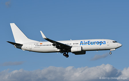 Boeing 737-8AS | EC-NVQ | Air Europa | Z&UUML;RICH (LSZH/ZRH) 19.09.2022