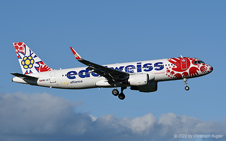 Airbus A320-214 | HB-JLT | Edelweiss Air  |  in help alliance colours | Z&UUML;RICH (LSZH/ZRH) 19.09.2022