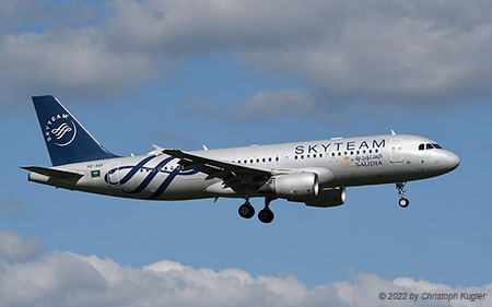 Airbus A320-214 | HZ-ASF | Saudi Arabian Airlines | Z&UUML;RICH (LSZH/ZRH) 21.09.2022