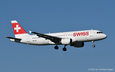 Airbus A320-214 | HB-IJQ | Swiss International Air Lines | Z&UUML;RICH (LSZH/ZRH) 22.09.2022