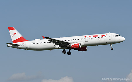 Airbus A321-111 | OE-LBA | Austrian Airlines | Z&UUML;RICH (LSZH/ZRH) 06.10.2022