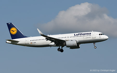 Airbus A320-271n | D-AINH | Lufthansa | Z&UUML;RICH (LSZH/ZRH) 06.10.2022