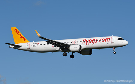 Airbus A321-251nx | TC-RBU | Pegasus Airlines | Z&UUML;RICH (LSZH/ZRH) 22.10.2022