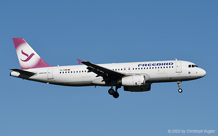 Airbus A320-232 | TC-FBR | Freebird Airlines | Z&UUML;RICH (LSZH/ZRH) 22.10.2022