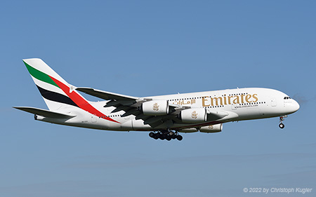 Airbus A380-861 | A6-EOL | Emirates Airline | Z&UUML;RICH (LSZH/ZRH) 26.10.2022