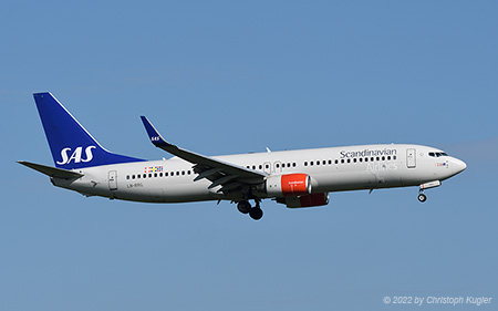 Boeing 737-85P | LN-RRG | SAS Scandinavian Airlines System | Z&UUML;RICH (LSZH/ZRH) 26.10.2022