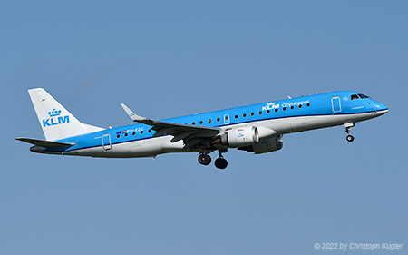 Embraer ERJ-190STD | PH-EZC | KLM Cityhopper | Z&UUML;RICH (LSZH/ZRH) 26.10.2022