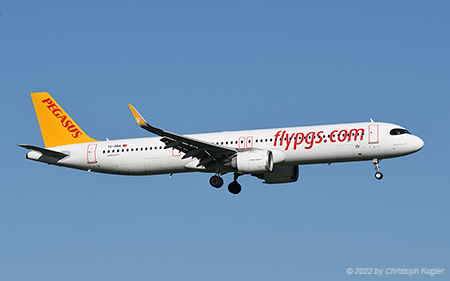 Airbus A321-251nx | TC-RBA | Pegasus Airlines | Z&UUML;RICH (LSZH/ZRH) 27.10.2022
