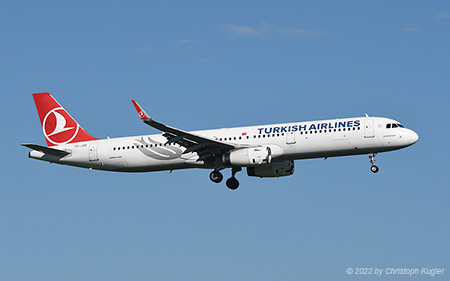 Airbus A321-231 | TC-JSO | Turkish Airlines | Z&UUML;RICH (LSZH/ZRH) 27.10.2022