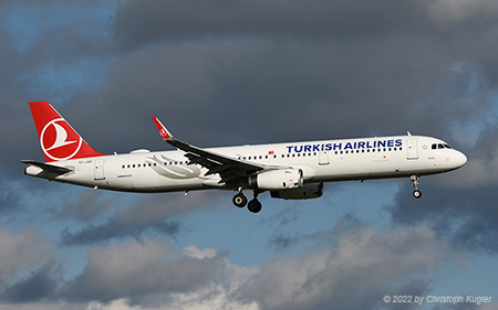 Airbus A321-231 | TC-JSF | Turkish Airlines | Z&UUML;RICH (LSZH/ZRH) 16.11.2022