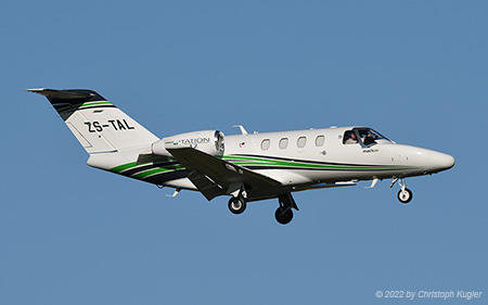 Textron Citation M2 | ZS-TAL | untitled (Mack Air) | Z&UUML;RICH (LSZH/ZRH) 16.11.2022