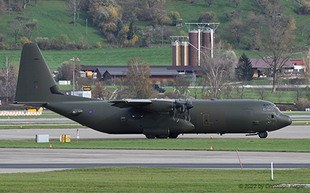 Lockheed Hercules C.4 | ZH879 | Royal Air Force | Z&UUML;RICH (LSZH/ZRH) 17.11.2022