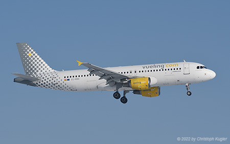 Airbus A320-214 | EC-KRH | Vueling Airlines | Z&UUML;RICH (LSZH/ZRH) 11.12.2022