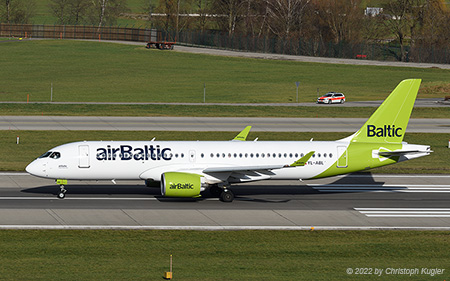 Airbus A220-300 | YL-ABL | Air Baltic | Z&UUML;RICH (LSZH/ZRH) 28.12.2022
