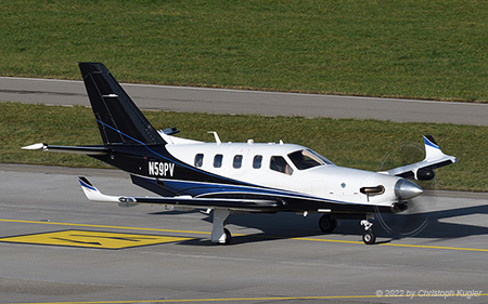 DAHER TBM 900 | N59PV | untitled | Z&UUML;RICH (LSZH/ZRH) 28.12.2022