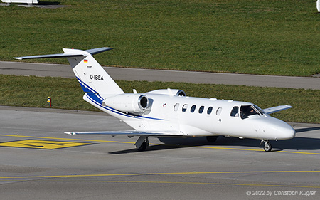 Cessna 525A CitationJet CJ2+ | D-IBEA | untitled (ProAir Aviation) | Z&UUML;RICH (LSZH/ZRH) 28.12.2022