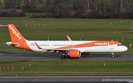 Airbus A321-251nx | G-UZMI | easyJet UK | Z&UUML;RICH (LSZH/ZRH) 30.12.2022