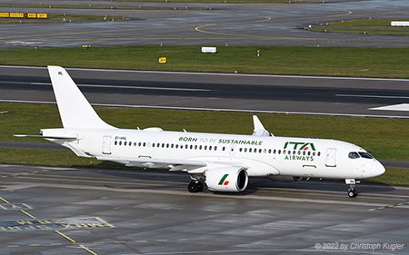 Airbus A220-300 | EI-HHL | ITA Airways  |  Born to be Sustainable titles | Z&UUML;RICH (LSZH/ZRH) 30.12.2022