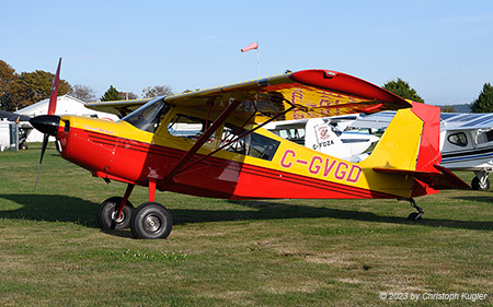 American Champion 8GCBC Scout | C-GVGD | private | DELTA HERITAGE AIR PARK (----/---) 05.09.2023