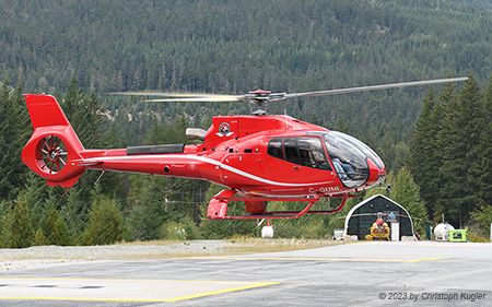 Eurocopter EC130 B4 | C-GUNL | Blackcomb Helicopters | WHISTLER MUNICIPAL (----/---) 05.09.2023
