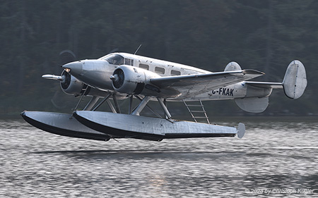 Beech C-45F Expeditor | C-FKAK | Pacific Seaplanes | NANAIMO QUENNELL LAKE (----/---) 25.08.2023