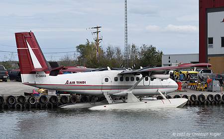De Havilland Canada DHC-6-300 | C-GMAS | Air Tindi | YELLOWKNIFE WATERDROME (----/---) 02.08.2023