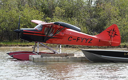 Wag-Aero Super Tri-Pacer XI | C-FYYZ | private | YELLOWKNIFE WATERDROME (----/---) 02.08.2023