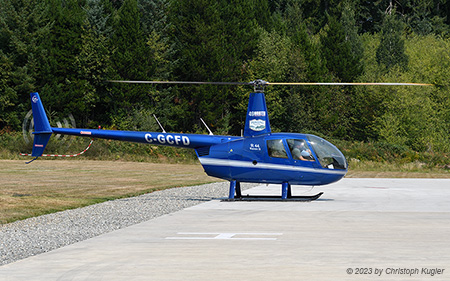 Robinson R44 Raven II | C-GCFD | untitled (49 North Helicopters) | CAMPBELL RIVER (CYBL/YBL) 19.08.2023
