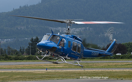 Bell 205A-1 | C-GWWP | untitled (Ascent Helicopters) | CHILLIWACK (CYCW/YCW) 10.07.2023