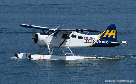 De Havilland Canada DHC-2 Beaver | C-FEBE | Harbour Air | VANCOUVER HARBOUR FLIGHT CENTRE (CYHC/CXH) 08.07.2023