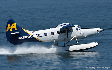 De Havilland Canada DHC-3 Otter | C-FIUZ | Harbour Air | VANCOUVER HARBOUR FLIGHT CENTRE (CYHC/CXH) 08.07.2023