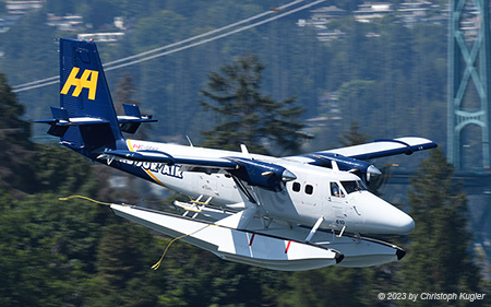 De Havilland Canada DHC-6-300 | C-GFHA | Harbour Air | VANCOUVER HARBOUR FLIGHT CENTRE (CYHC/CXH) 08.07.2023