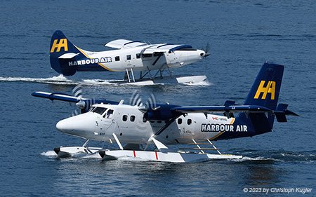 De Havilland Canada DHC-6-300 | C-GFHA | Harbour Air | VANCOUVER HARBOUR FLIGHT CENTRE (CYHC/CXH) 08.07.2023