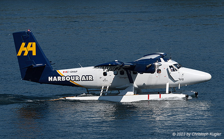 De Havilland Canada DHC-6-300 | C-GHAP | Harbour Air | VANCOUVER HARBOUR FLIGHT CENTRE (CYHC/CXH) 02.09.2023