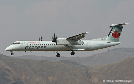 De Havilland Canada DHC-8-402 | C-GBJZ | Air Canada Express | KAMLOOPS (CYKA/YKA) 11.07.2023