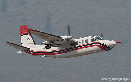 Rockwell Turbo Commander 690A | C-GGAA | Conair Aviation | KAMLOOPS (CYKA/YKA) 11.07.2023