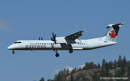De Havilland Canada DHC-8-402 | C-GJZY | Air Canada Express | KELOWNA (CYLW/YLW) 13.07.2023