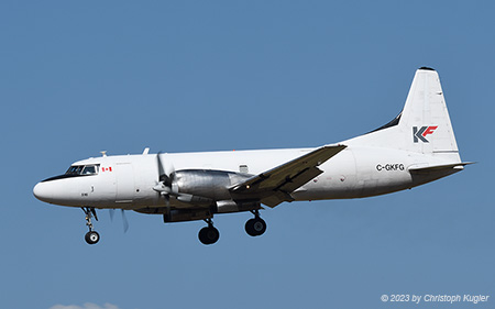 Convair CV-580 | C-GKFG | KF Cargo | KELOWNA (CYLW/YLW) 13.07.2023